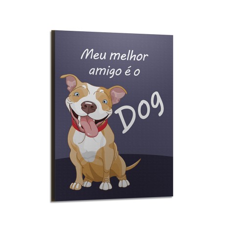 QUADROS DECORATIVOS MADEIRA FACE BRANCA 3MM 110X150MM Colorido frente - 1 un.