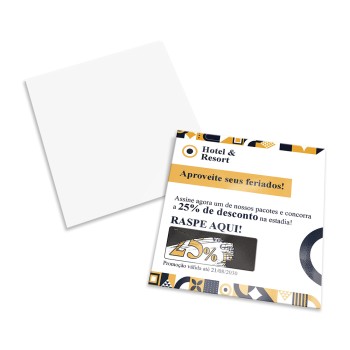 RASPADINHA 91X102MM Colorido frente - 1000 un.