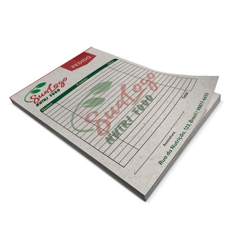 RECEITUÁRIOS RECICLATO 90G 150X105MM