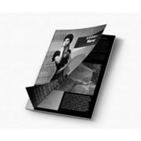 REVISTA APERGAMINHADO  75G 08 PÁGINAS 150X210MM Preto e branco frente e verso - 25 un.