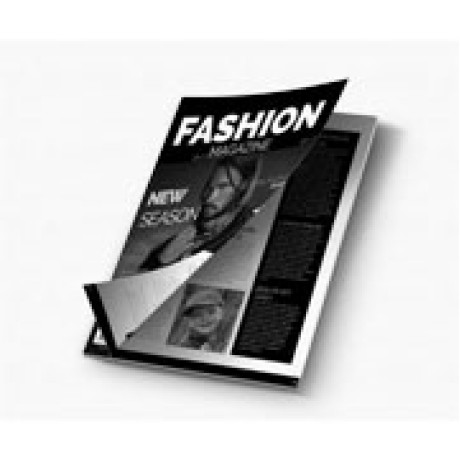 REVISTA APERGAMINHADO  75G 08 PÁGINAS 210X300MM Preto e branco frente e verso - 10 un.