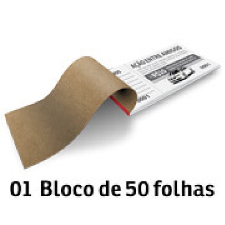 RIFA APERGAMINHADO  75G 155X75MM