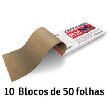 RIFA APERGAMINHADO 90G 155X75MM Colorido frente - 500 un.