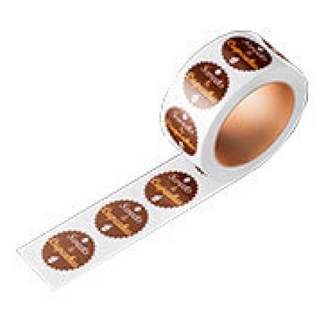 RÓTULO BOBINA BOPP TRANSPARENTE TAMANHO PERSONALIZADO