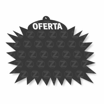 SPLASH GONDOLA PERSONALIZADO PVC PREMIUM 0,50MM ESTRELA 145X110MM Colorido frente - 96 un.