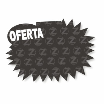 SPLASH GONDOLA PERSONALIZADO PVC PREMIUM 0,50MM OVAL EXPLOSÃO 150X120MM Colorido frente - 48 un.