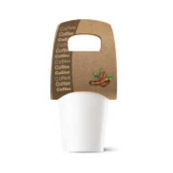 SUPORTE DE COPOS KRAFT 250G COM 01 UND 4X0 Colorido frente - 100 un.