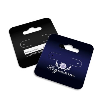 TAGS ESPECIAIS COUCHÊ 275G SEM VERNIZ 45X51MM Colorido frente e preto e branco verso - 100 un.