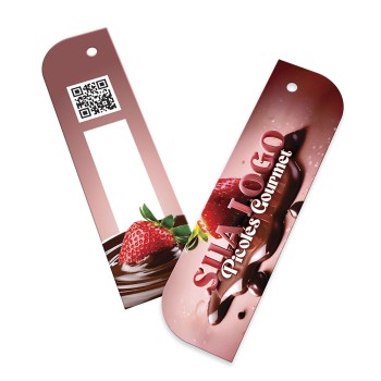 TAGS ESPECIAIS COUCHÊ 300G LAM FOSCA 91X25MM Colorido frente e verso - 2000 un.