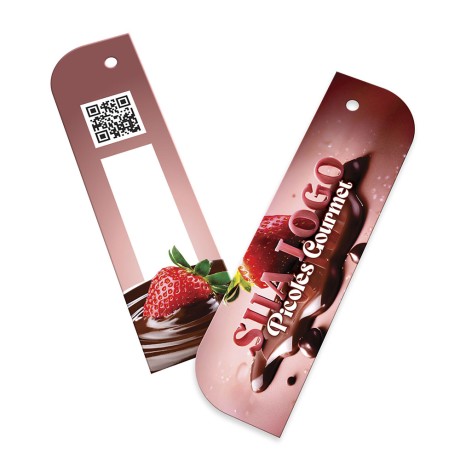 TAGS ESPECIAIS COUCHÊ 300G LAM FOSCA 91X25MM Colorido frente e verso - 2000 un.