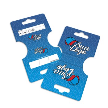 TAGS ESPECIAIS COUCHÊ 300G LAM FOSCA 91X51MM Colorido frente e verso - 1000 un.