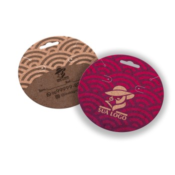 TAGS ESPECIAIS KRAFT 250G SEM VERNIZ 91X102MM Colorido frente e preto e branco verso - 250 un.