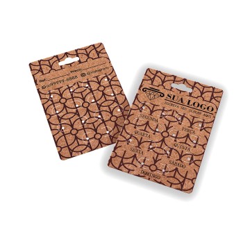 TAGS ESPECIAIS KRAFT 250G SEM VERNIZ 91X102MM Preto e branco frente e verso - 50 un.