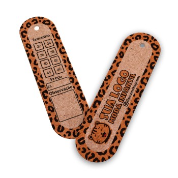 TAGS ESPECIAIS KRAFT 250G SEM VERNIZ 91X25MM Colorido frente e verso - 250 un.