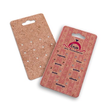 TAGS ESPECIAIS KRAFT 250G SEM VERNIZ 91X51MM Colorido frente - 250 un.