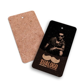 TAGS ESPECIAIS KRAFT 250G SEM VERNIZ 91X51MM Colorido frente - 50 un.