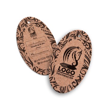 TAGS ESPECIAIS KRAFT 250G SEM VERNIZ 91X51MM Preto e branco frente e verso - 250 un.
