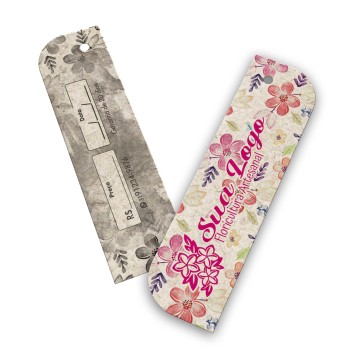 TAGS ESPECIAIS RECICLATO 250G SEM VERNIZ 91X25MM Colorido frente e preto e branco verso - 250 un.