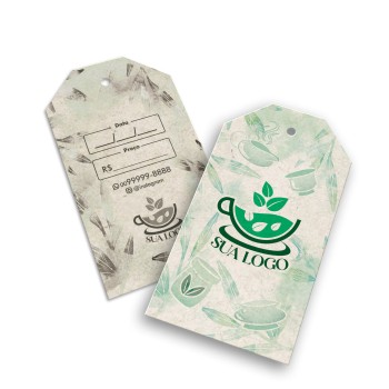 TAGS ESPECIAIS RECICLATO 250G SEM VERNIZ 91X51MM Colorido frente e preto e branco verso - 250 un.