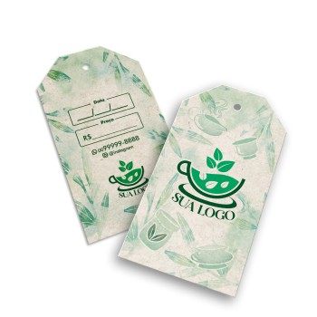 TAGS ESPECIAIS RECICLATO 250G SEM VERNIZ 91X51MM Colorido frente e verso - 250 un.
