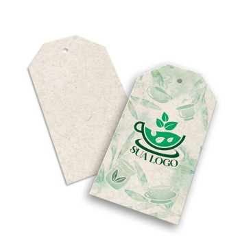 TAGS ESPECIAIS RECICLATO 250G SEM VERNIZ 91X51MM Colorido frente - 250 un.