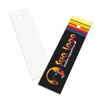 TAGS TAGS ESPECIAIS COUCHÊ 300G SEM LAMINAÇÃO E SEM VERNIZ SEM VERNIZ 91X25MM Colorido frente - 50 un.