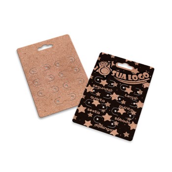 TAGS TAGS ESPECIAIS KRAFT 250G SEM LAMINAÇÃO E SEM VERNIZ SEM VERNIZ 91X102MM Preto e branco frente - 5000 un.