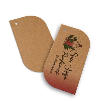 TAGS TAGS ESPECIAIS KRAFT 250G SEM LAMINAÇÃO E SEM VERNIZ SEM VERNIZ 91X51MM Colorido frente - 2000 un.