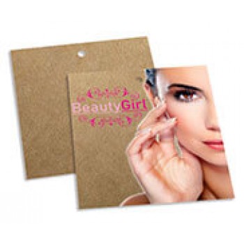 TAGS TAGS ESPECIAIS KRAFT 250G SEM VERNIZ 91X102MM Colorido frente - 1000 un.