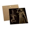 TAGS ESPECIAIS KRAFT 250G SEM VERNIZ 91X102MM Preto e branco frente - 250 un.