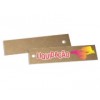 TAGS ESPECIAIS KRAFT 250G SEM VERNIZ 91X25MM Colorido frente - 250 un.