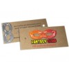 TAGS ESPECIAIS KRAFT 250G SEM VERNIZ 91X51MM Colorido frente e preto e branco verso - 100 un.