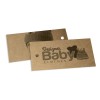 TAGS ESPECIAIS KRAFT 250G SEM VERNIZ 91X51MM Preto e branco frente e verso - 250 un.