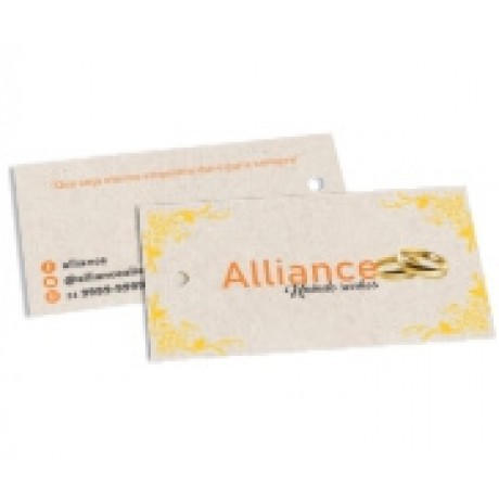 TAGS ESPECIAIS RECICLATO 250G SEM VERNIZ 91X51MM Colorido frente e verso - 100 un.