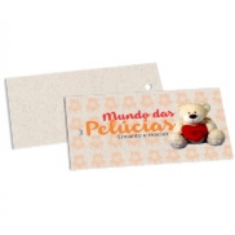 TAGS ESPECIAIS RECICLATO 250G SEM VERNIZ 91X51MM Colorido frente - 250 un.