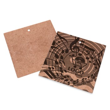 TAGS TAGS PADRÃO FURO KRAFT 250G SEM LAMINAÇÃO E SEM VERNIZ SEM VERNIZ 91X102MM Preto e branco frente - 2000 un.