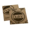 TAGS PADRÃO FURO KRAFT 250G SEM VERNIZ 91X102MM Preto e branco frente e verso - 100 un.