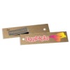 TAGS PADRÃO FURO KRAFT 250G SEM VERNIZ 91X25MM Colorido frente e preto e branco verso - 250 un.