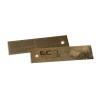TAGS TAGS PADRÃO FURO KRAFT 250G SEM VERNIZ 91X25MM Preto e branco frente e verso - 500 un.
