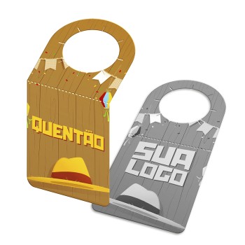 TAGS TAGS PARA GARRAFA COUCHÊ 250G SEM LAMINAÇÃO E SEM VERNIZ SEM VERNIZ 91X153MM Colorido frente e preto e branco verso - 50 un.