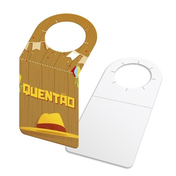 TAGS TAGS PARA GARRAFA COUCHÊ 250G SEM LAMINAÇÃO E SEM VERNIZ SEM VERNIZ 91X153MM Colorido frente - 50 un.