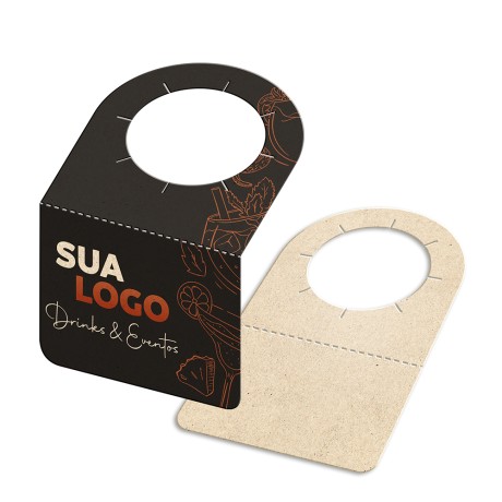 TAGS TAGS PARA GARRAFA RECICLATO 250G SEM LAMINAÇÃO E SEM VERNIZ SEM VERNIZ 91X102MM Colorido frente - 250 un.