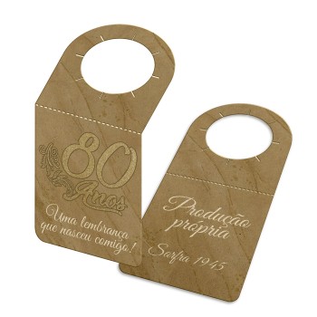 TAGS TAGS PARA GARRAFA RECICLATO 250G SEM LAMINAÇÃO E SEM VERNIZ SEM VERNIZ 91X153MM Colorido frente e verso - 100 un.