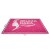 TAPETE CAPACHO PVC VINÍLICO ROSA 1200X800MM