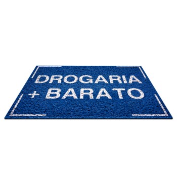 TAPETES E CAPACHOS TAPETE CAPACHO PVC VINÍLICO AZUL ROYAL METRO QUADRADO