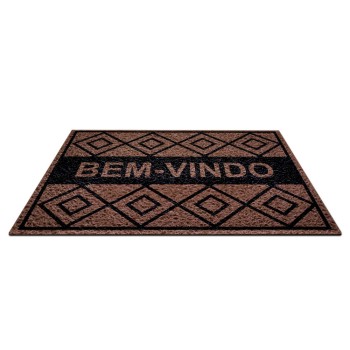 TAPETES E CAPACHOS TAPETE CAPACHO PVC VINÍLICO MARROM METRO QUADRADO