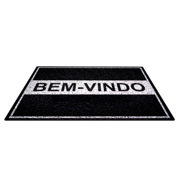 TAPETES E CAPACHOS TAPETE CAPACHO PVC VINÍLICO PRETO METRO QUADRADO