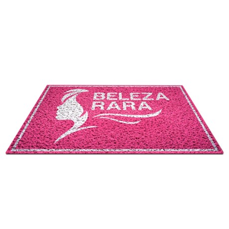 TAPETES E CAPACHOS TAPETE CAPACHO PVC VINÍLICO ROSA METRO QUADRADO