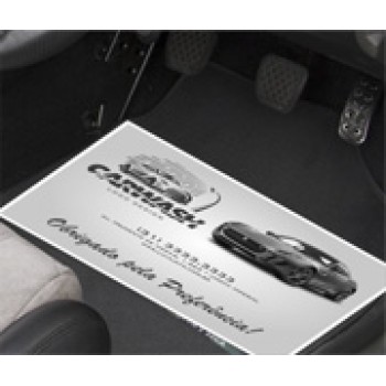 TAPETE PARA CARRO APERGAMINHADO  75G 480X330MM