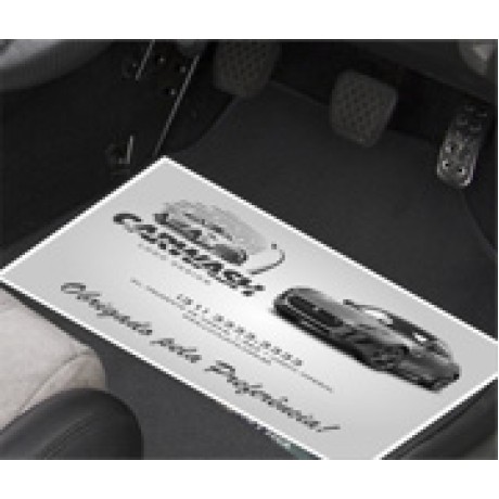 TAPETE PARA CARRO APERGAMINHADO  75G 480X330MM